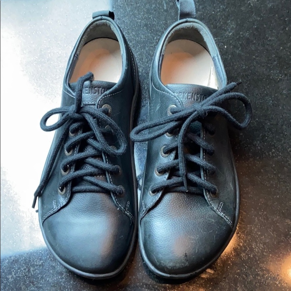 Birkenstock size 36 leather sneaker, new, no tags